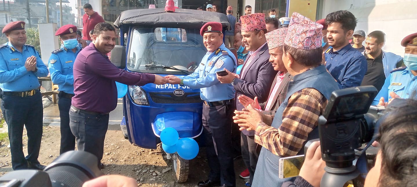 प्रहरीलाई विद्युतीय अटो हस्तान्तरण