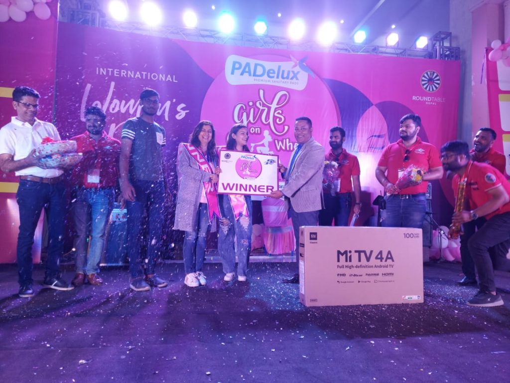 गंगा र शिल्पा गल्स अन ह्विलको बिजेता