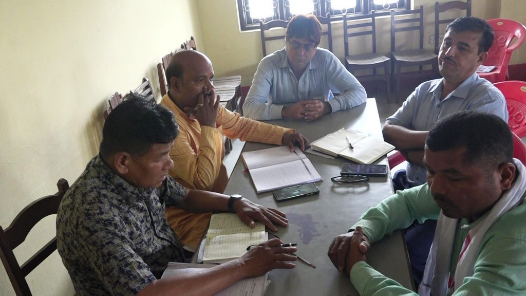 मोरङमा सत्तारुढ गठबन्धनको  बैठक बिना निष्कर्ष टुंगियो