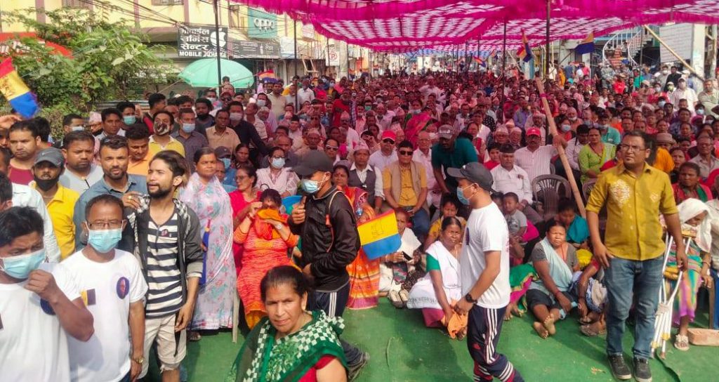 विराटनगरमा राप्रपाको ‘शक्ति प्रदर्शन’