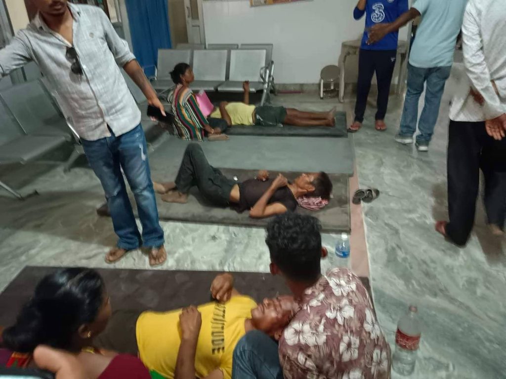 मोरङमा एमालेको विजय जुलुसमा हिँडेको ट्याक्टर दुर्घटना हुँदा १३ घाइते