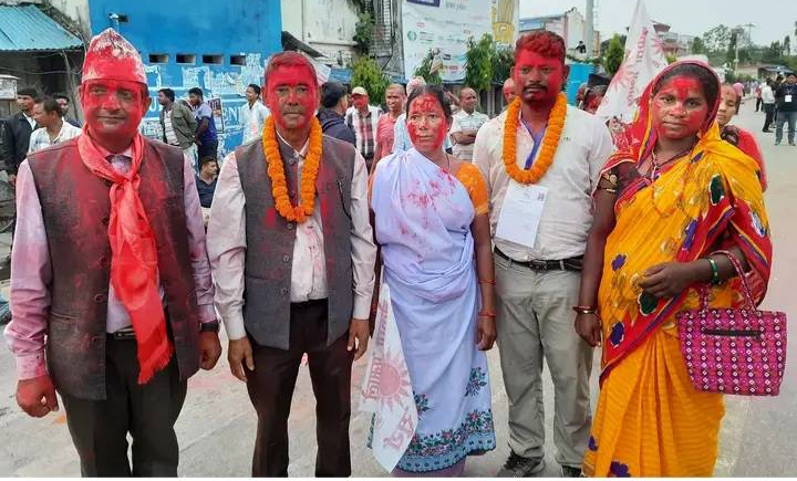 विराटनगरमा एमालेको विजयी सुरुवात