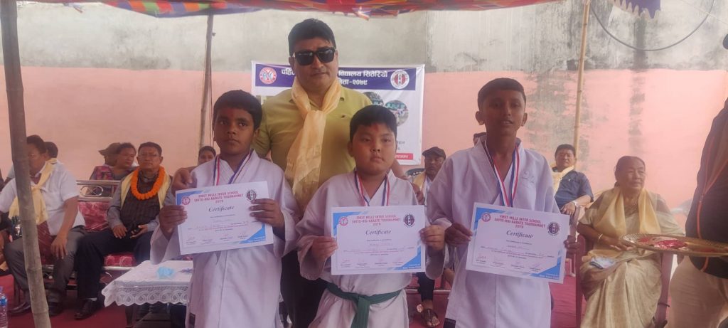 जेसी बाल सदनलाई अन्तर विद्यालय करातेको उपाधि