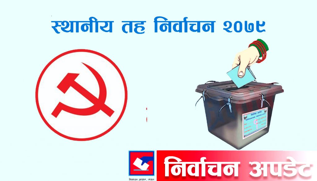 थुलुङ दूधकोशी गाउँपालिकामा माओवादीको अग्रता