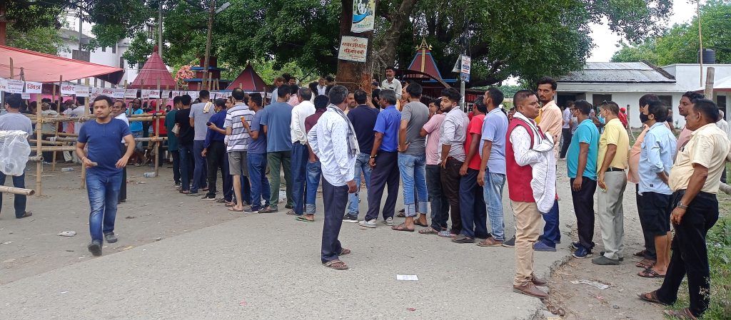 मोरङमा ७० प्रतिशत मत खसेको अनुमान