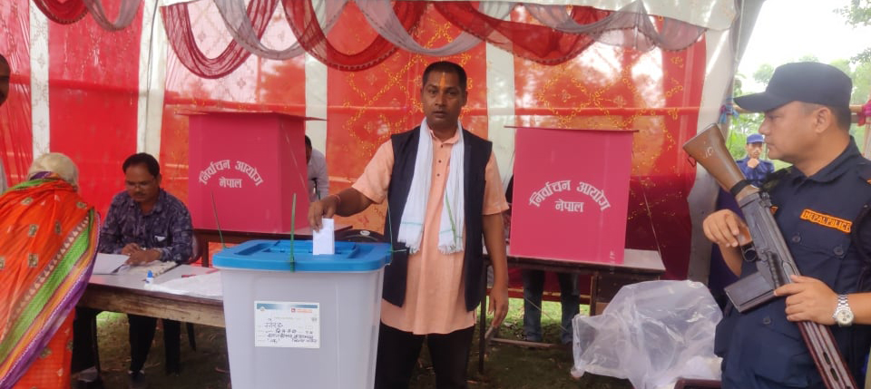 स्थानीय तह निर्वाचनको मतदान सुरु
