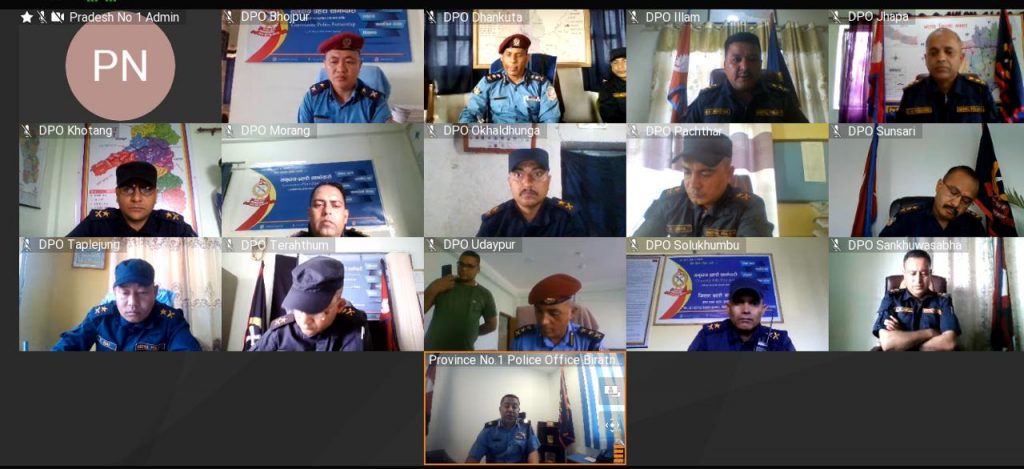 निर्वाचन सुरक्षाको लागि जिल्ला प्रहरी प्रमुखहरुलाई निर्देशन