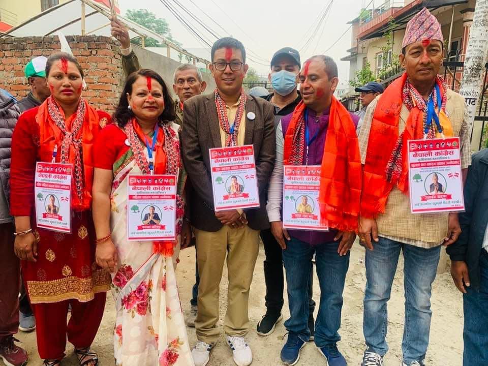 एमाले अध्यक्ष केपी ओलीको घर रहेको वडामा काँग्रेसको प्यानल निर्वाचित