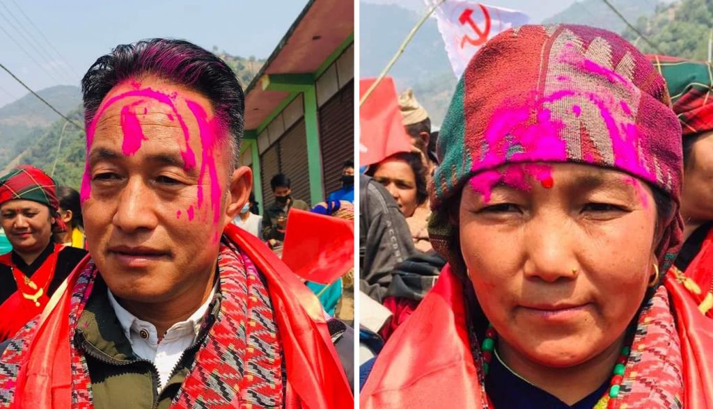 काँग्रेस, एमाले र विप्लवको गठबन्धन पन्छाउँदै थवाङमा माओवादी विजयी