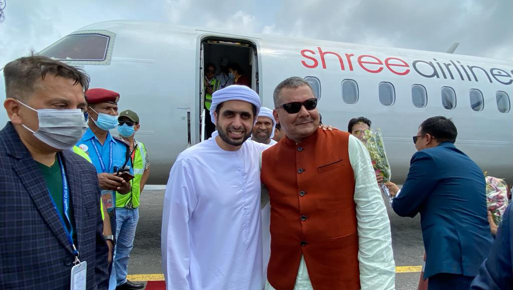 दुबईका राजकुमार माक्तुम झापामा