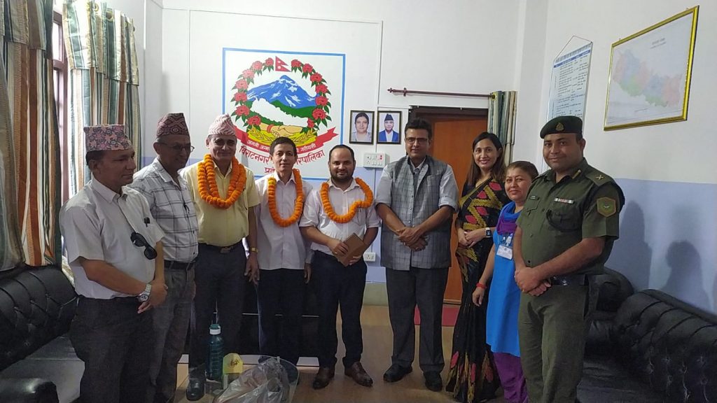 जिल्ला न्यायाधीशद्वारा महानगरको न्यायिक समितिको अनुगमन