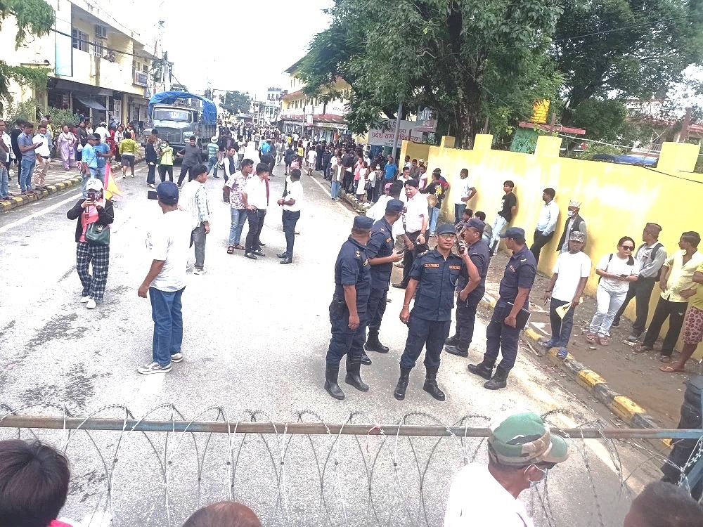 किरात प्रदेश माग्दै खोटाङमा पनि प्रदर्शन