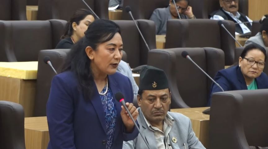 प्रदेश १ प्रदेशसभा बैठक : संसद भवनमा च्याउ उर्मियो, प्रदेश सरकार डुङडुङ्ती गन्हायो