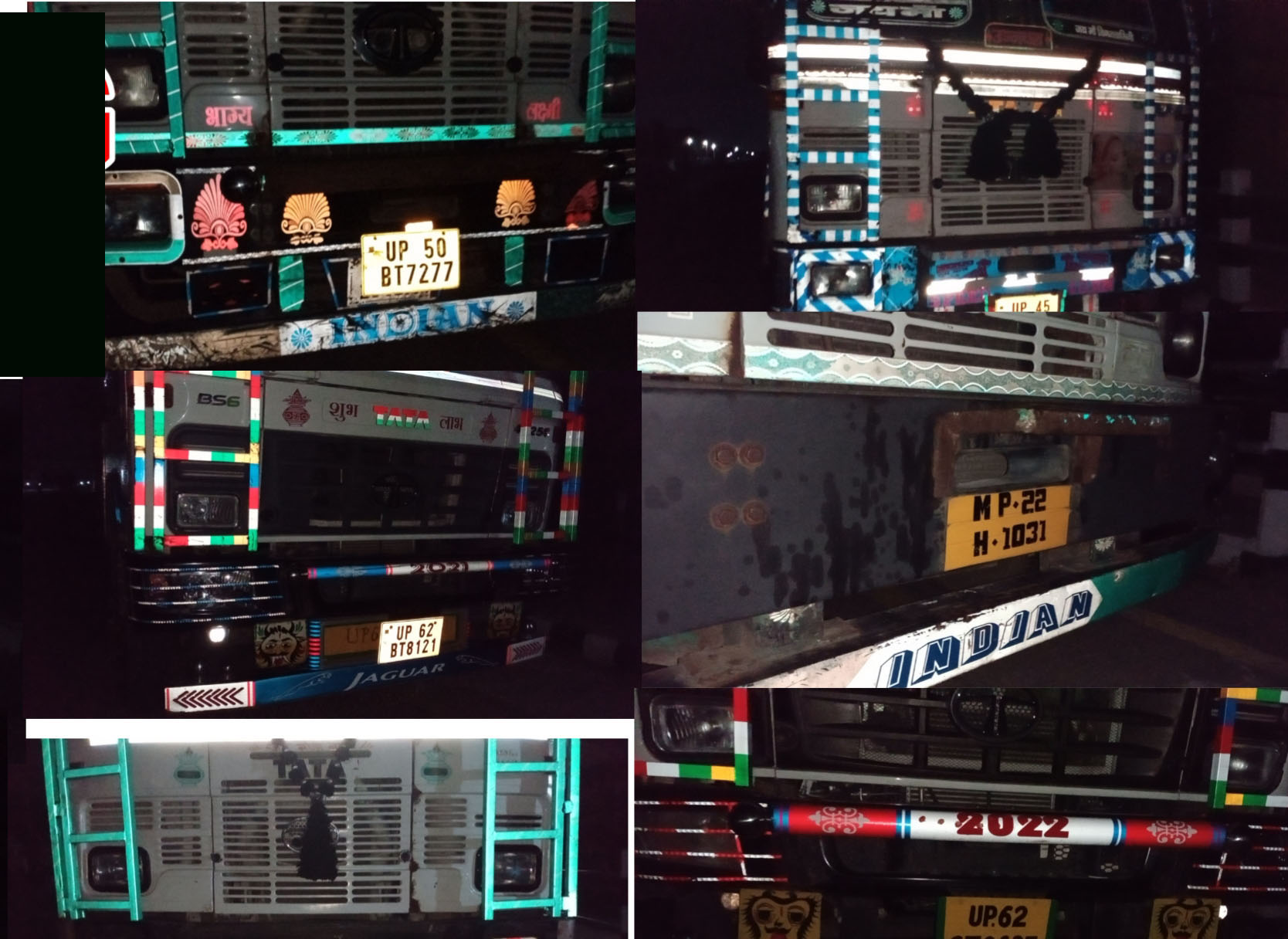 सुपारी बोकेको आठ  ट्रक प्रहरी नियन्त्रणमा, तस्करीको आशङ्का