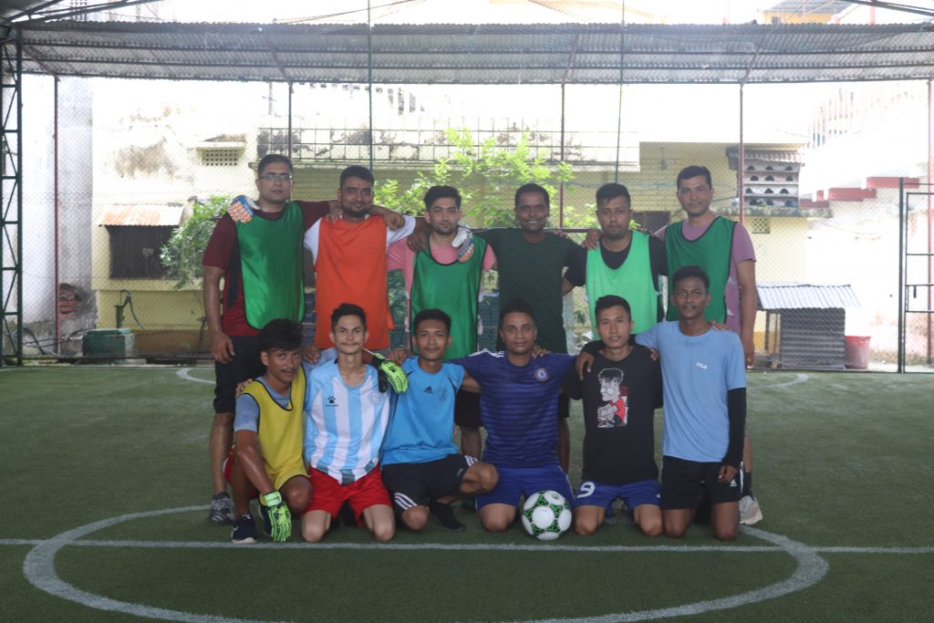 एम्स कलेजमा फुटसल