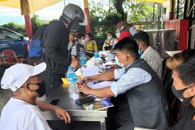 भोजपुरको दुर्गमका जनतालाई काठमाडौंबाट सेवा