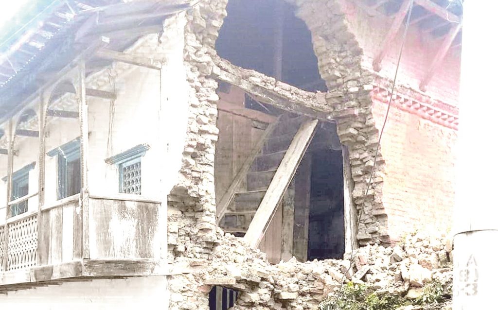 भुकम्पले ४७७ घरमा क्षति