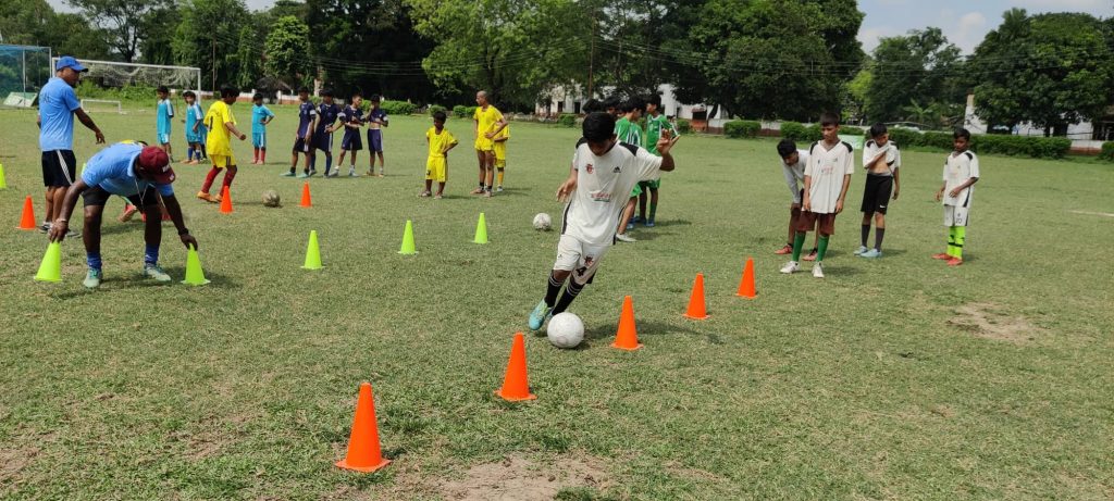 ग्रासरूट फुटबल प्रशिक्षण सुरु