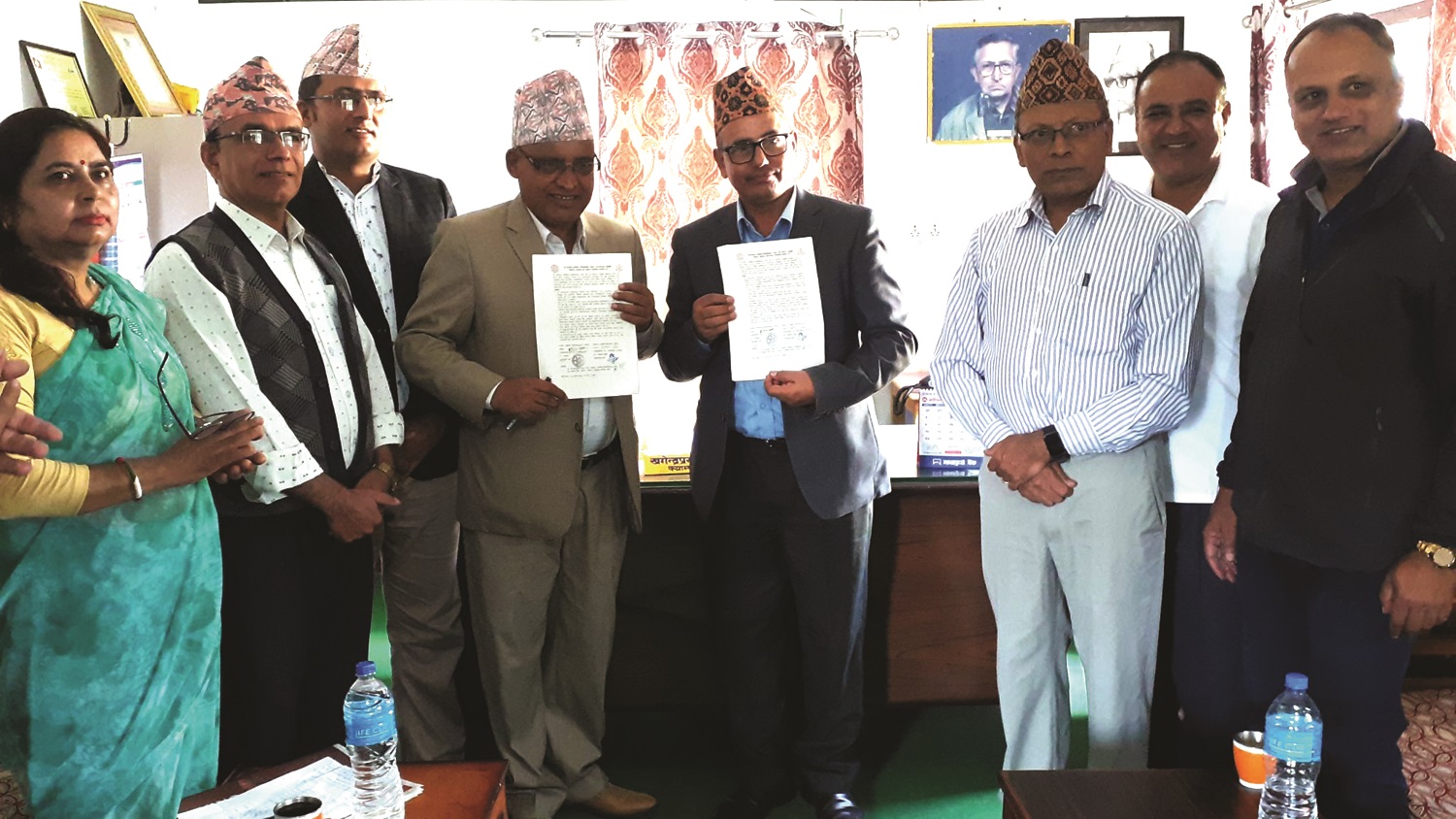 इलाम क्याम्स र मनमोहन विश्वविद्यालयले शैक्षिक साझेदारी गर्ने