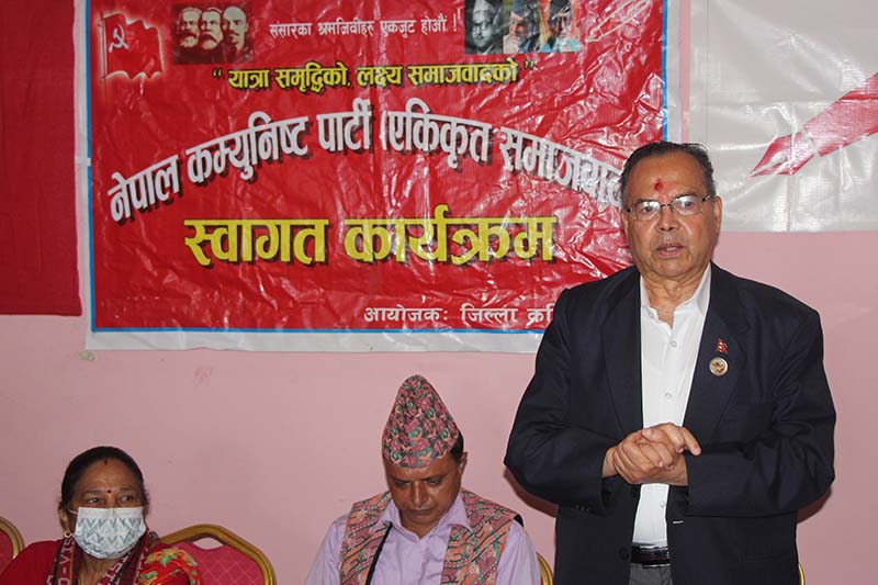 निर्वाचनपछि माओवादी केन्द्रसँग पार्टी एकता हुन्छ :  झलनाथ खनाल