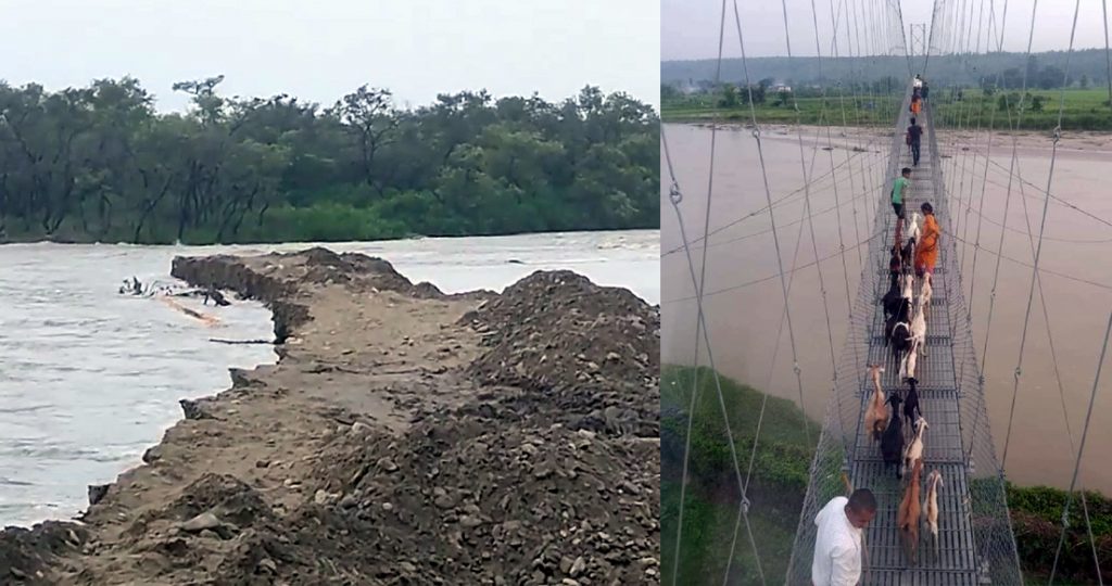 सप्तकोशी प्रभावित सुरक्षित स्थानमा सर्दै