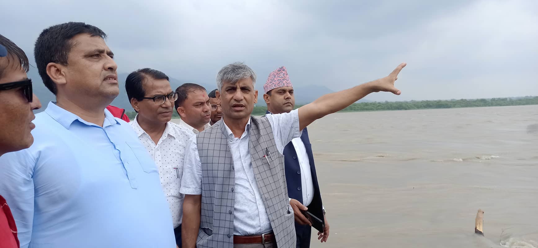 कटान प्रभावित क्षेत्रमै विपद् व्यवस्थापनको बैठक