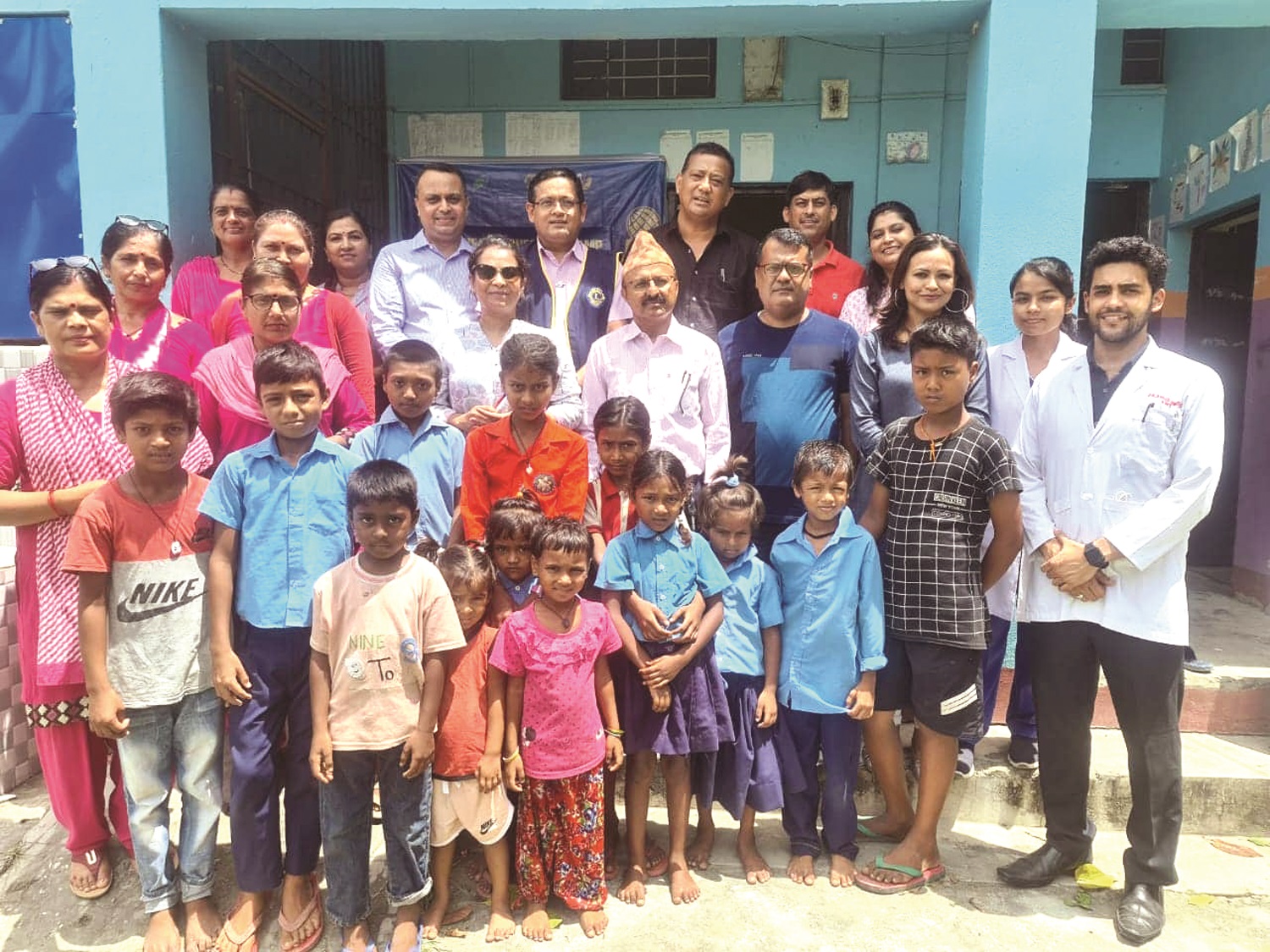 विद्यालयमा स्वास्थ्य शिविर