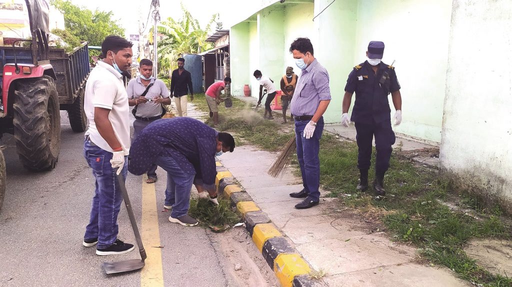 महानगरले हरेक शुक्रबार विराटनगर सफाइ गर्ने