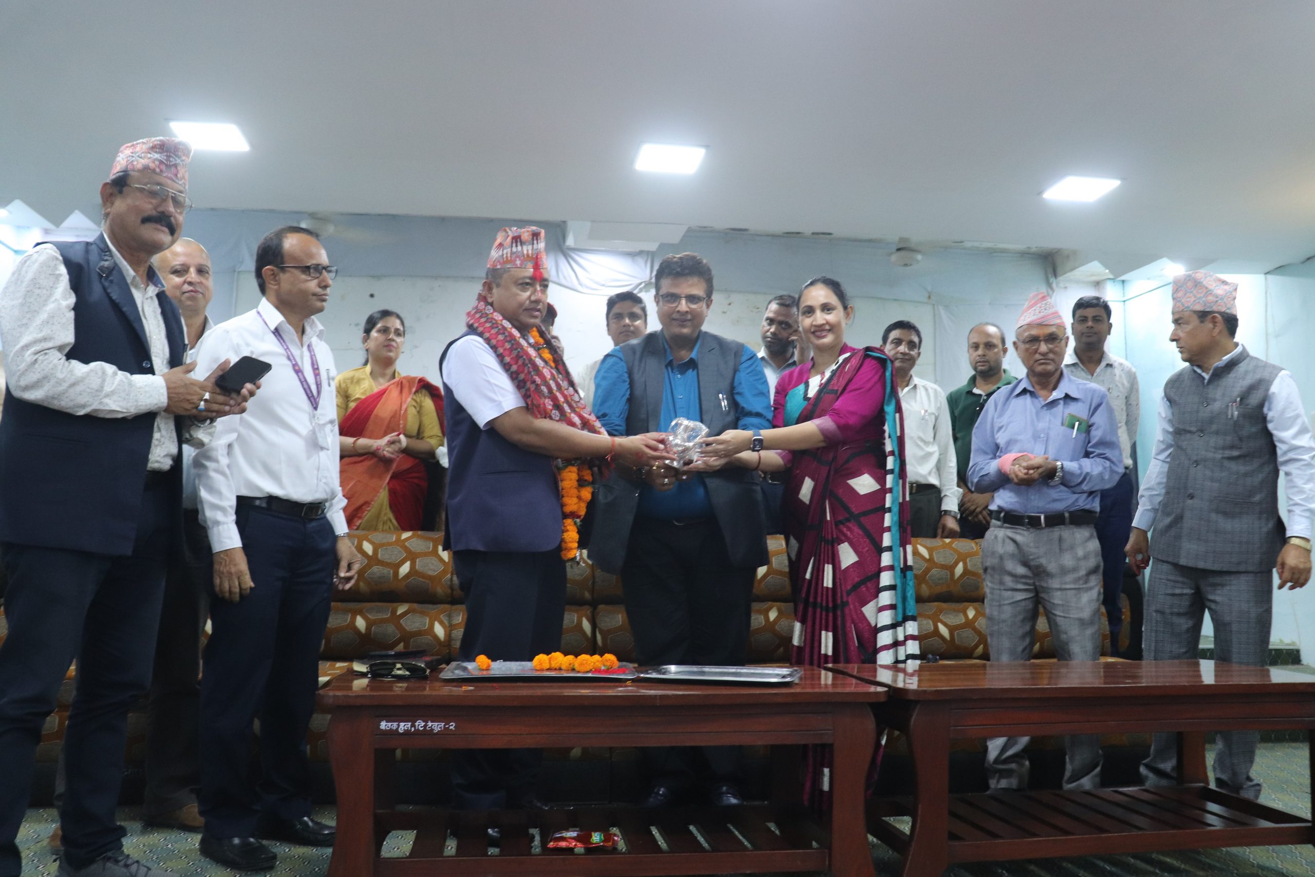 प्रमुख प्रशासकीय अधिकृत बस्नेतको विदाई