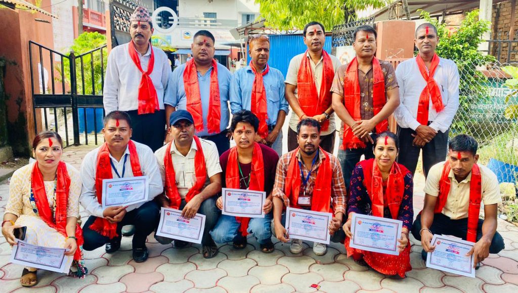 पुनः अध्यक्षमा न्यौपाने विजयी