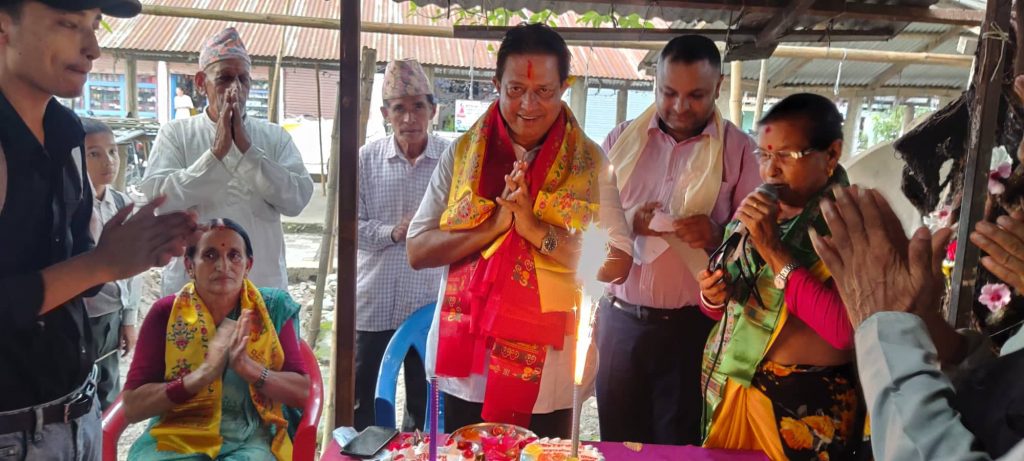 समाजसेवी गोयललाई सम्मान