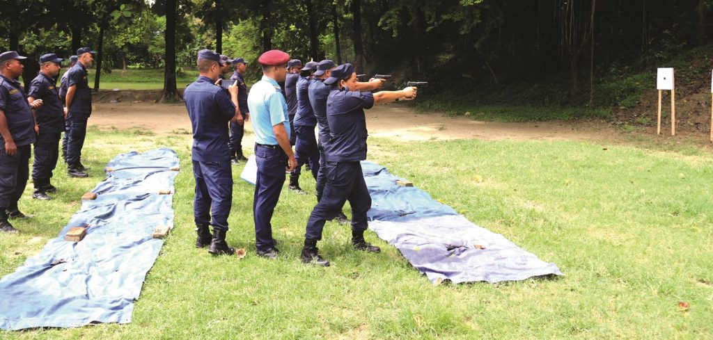 विशिष्ठ व्यक्तिको सुरक्षाबारे तालिम
