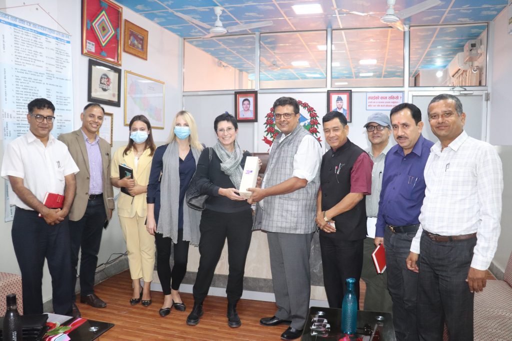 मेयर कोइराला र युरोपियन युनियनको टोलीबीच भेटवार्ता