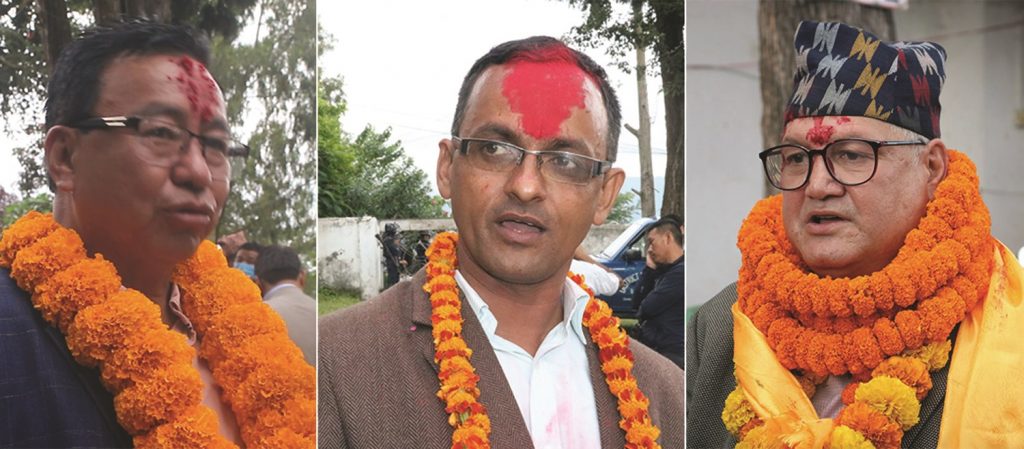 धनकुटामा रोचक त्रिपक्षीय भीडन्त