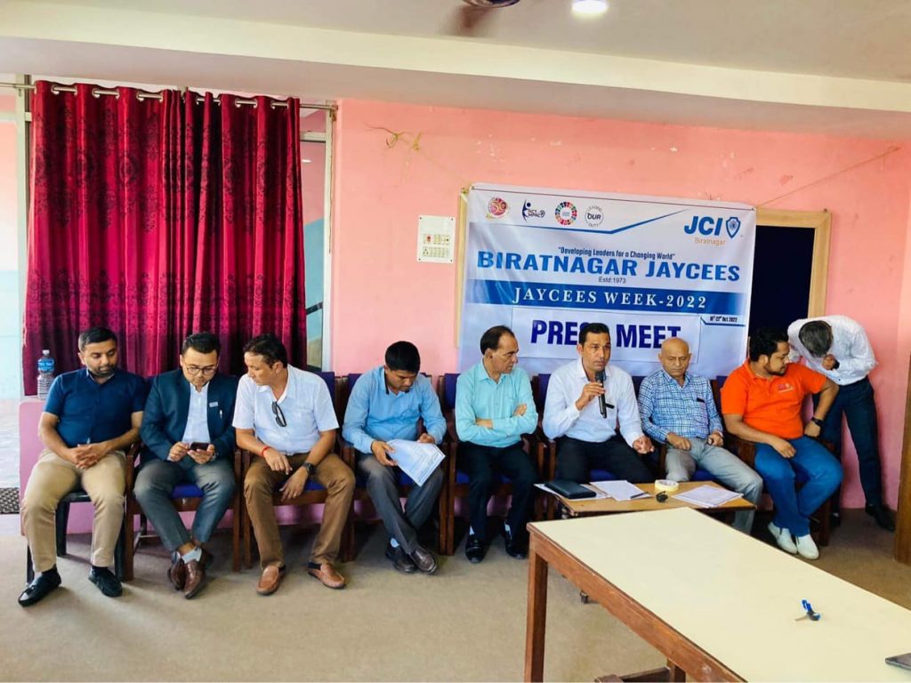 विराटनगरमा जेसीज सप्ताह मनाइँदै