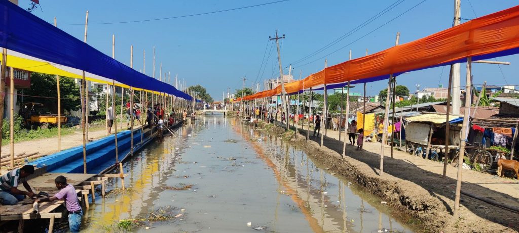 यसरी हुँदैछ विराटनगरमा छठको तयारी (फोटो फिचर)