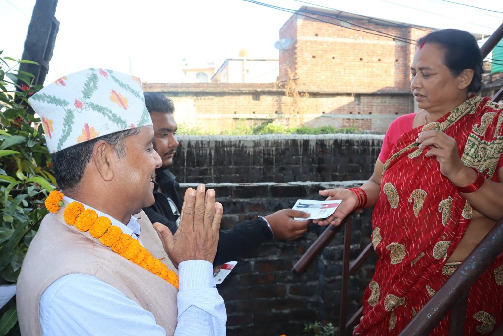 घिमिरेको चुनावी अभियान आक्रामक बन्दै