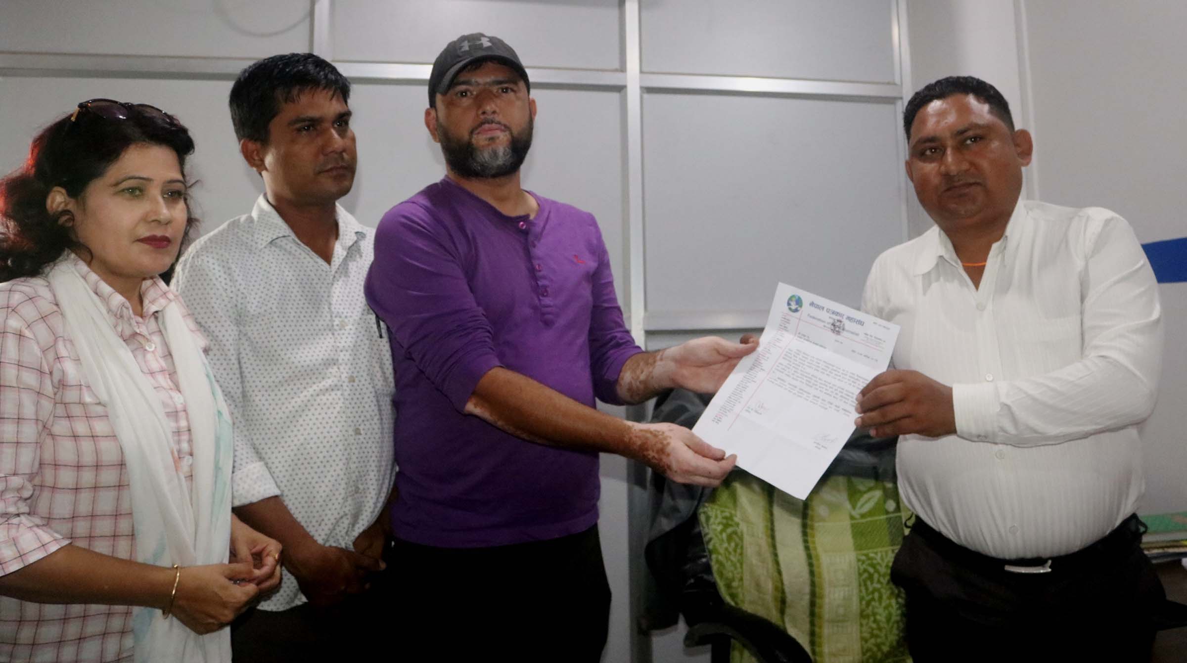 कोरोना विमा रकम भुक्तानीका लागि पत्रकार महासंघ मोरङद्धारा ध्यानाकर्षण