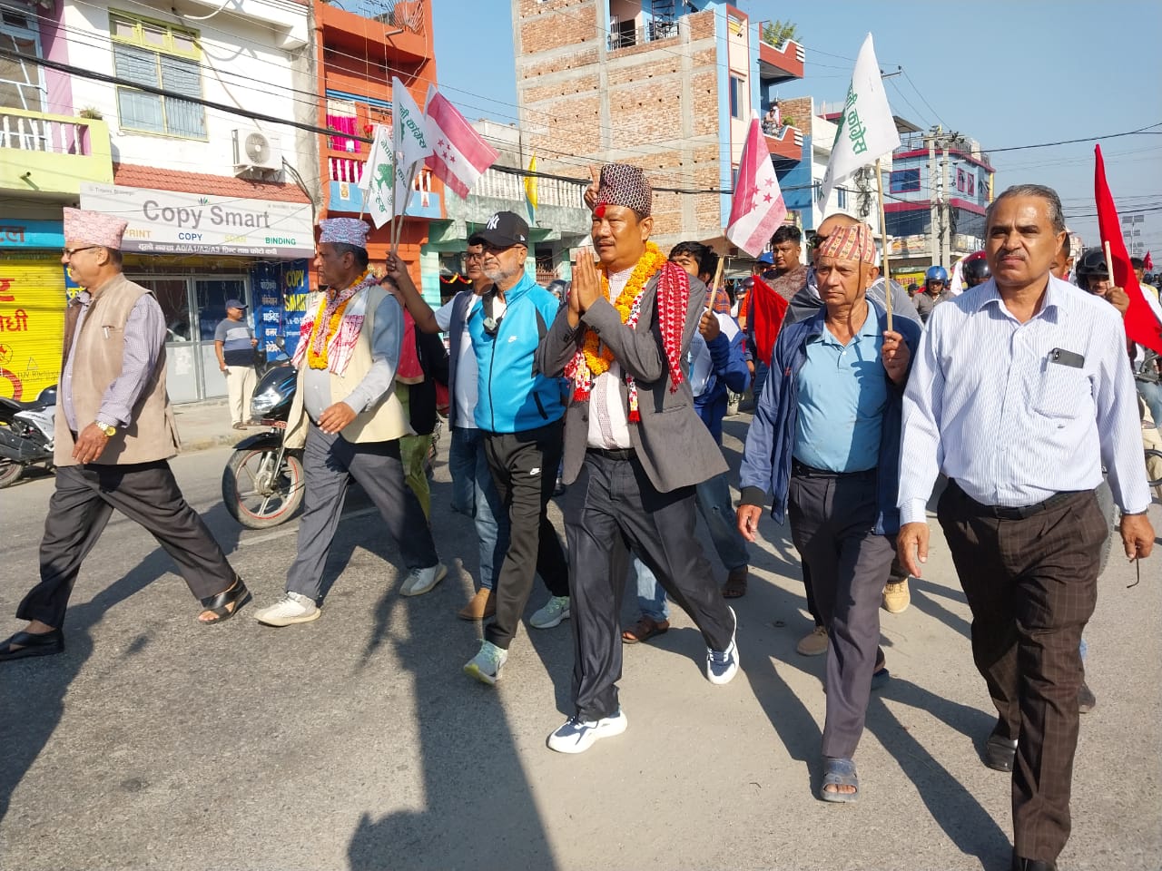 मोरङ ४ मा सत्ता गठबन्धनको चुनावी अभियान तीव्र