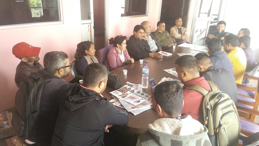 मंसिर १६ मा पत्रकार महासंघ मोरङको साधारणसभा