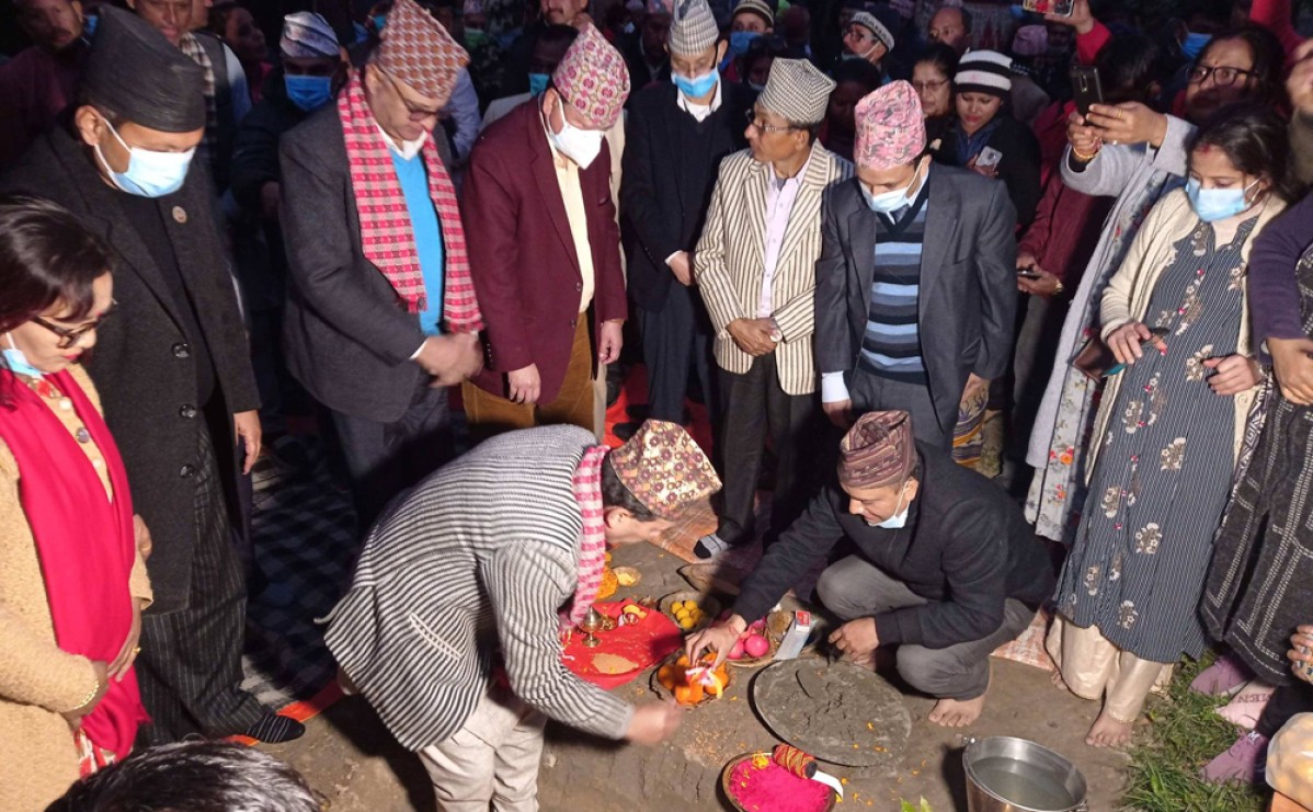 ढकालले शिलान्यास गरेको सरुवा रोग अस्पताल अलपत्र