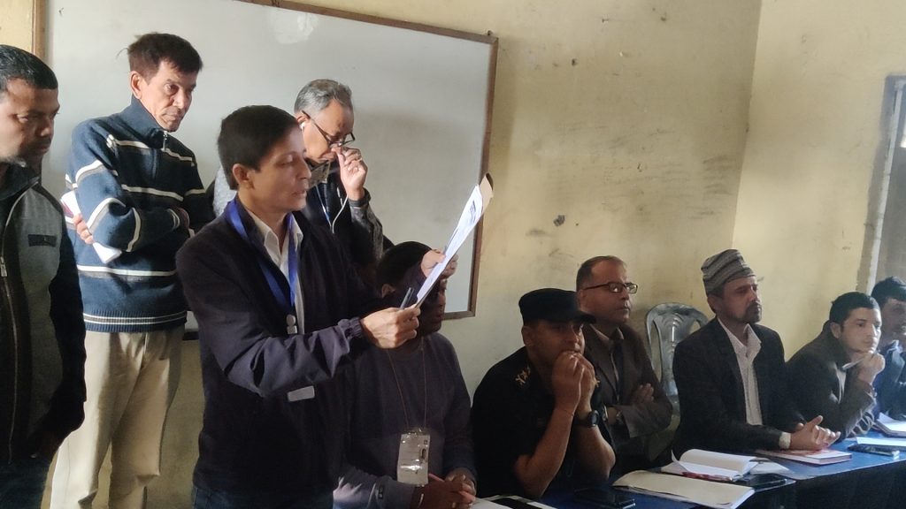 सर्वदलीय बैठक सकियाे, मोरङकाे क्षेत्र नं. ४, ५ र ६ काे १ बजेबाट मतगणना हुने