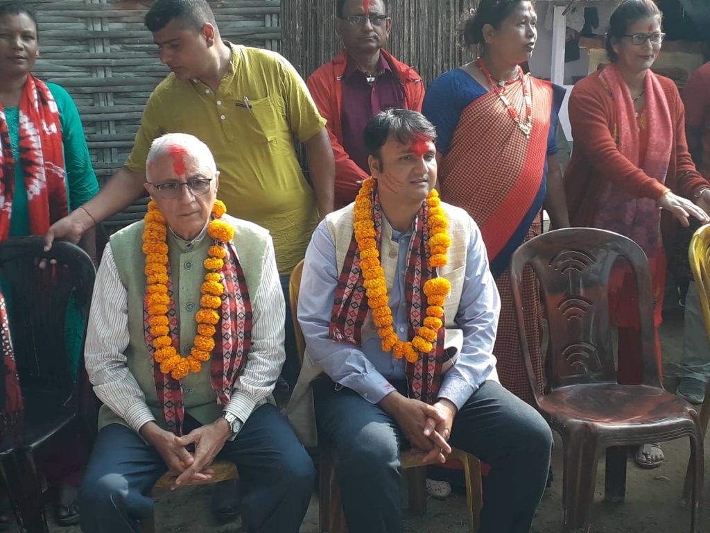 मतदाताबीच विकासप्रेमी नेताको रुपमा चर्चा चुलिदैं