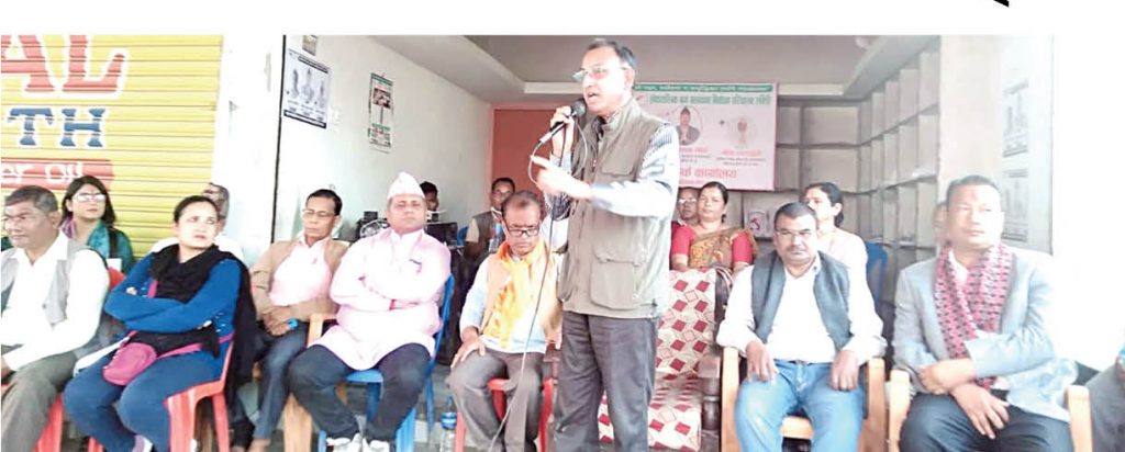 शीर्ष नेताको साथले गठबन्धनको पक्षमा माहौल