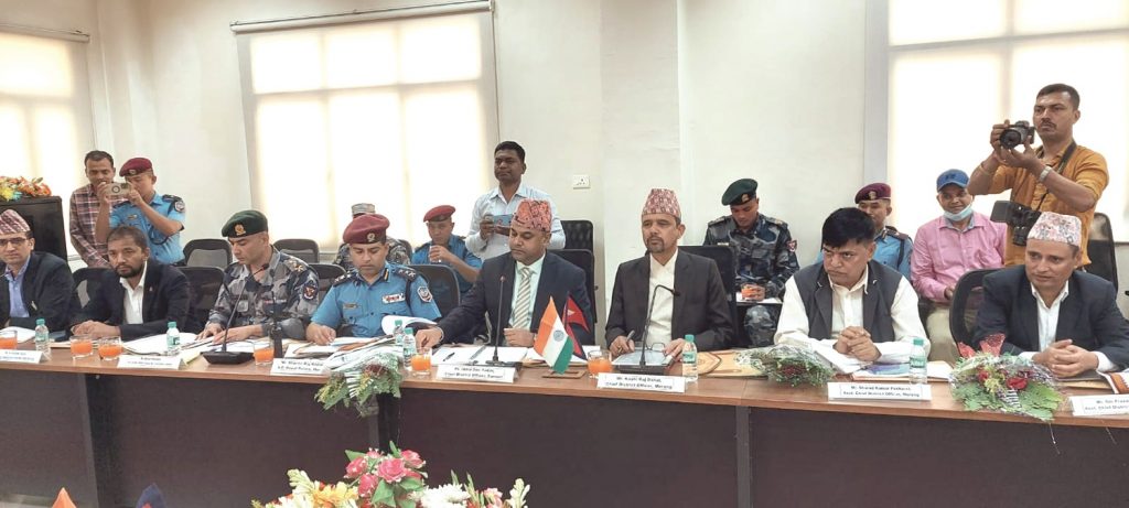 नेपाल–भारत सुरक्षा बैठक