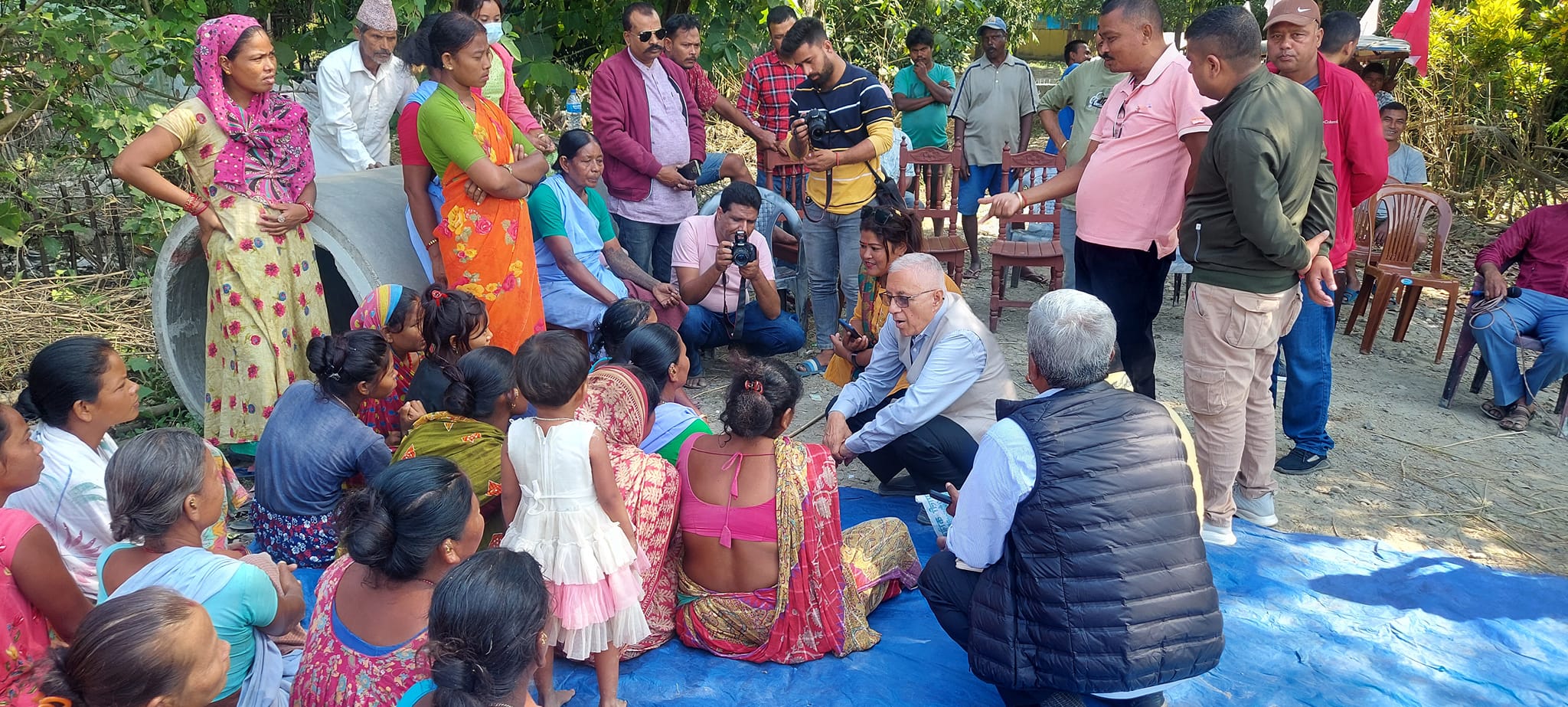 शेखर कोइरालाको चुनावी प्रचारमा युवादेखि वृद्धसम्म