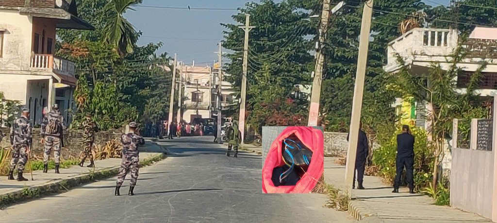 विराटनगरमा भेटिएको शंकास्पद वस्तु सेनाद्वारा डिस्पोज