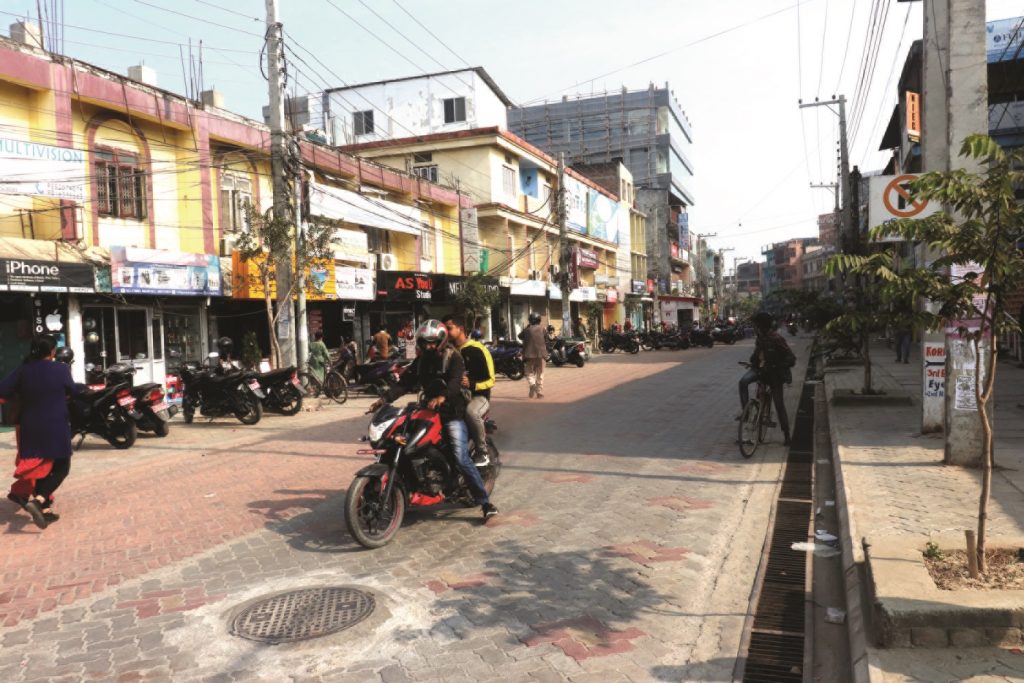 हिमालय रोडको सौन्दर्यकरण महिना दिनभित्र सम्पन्न हुने