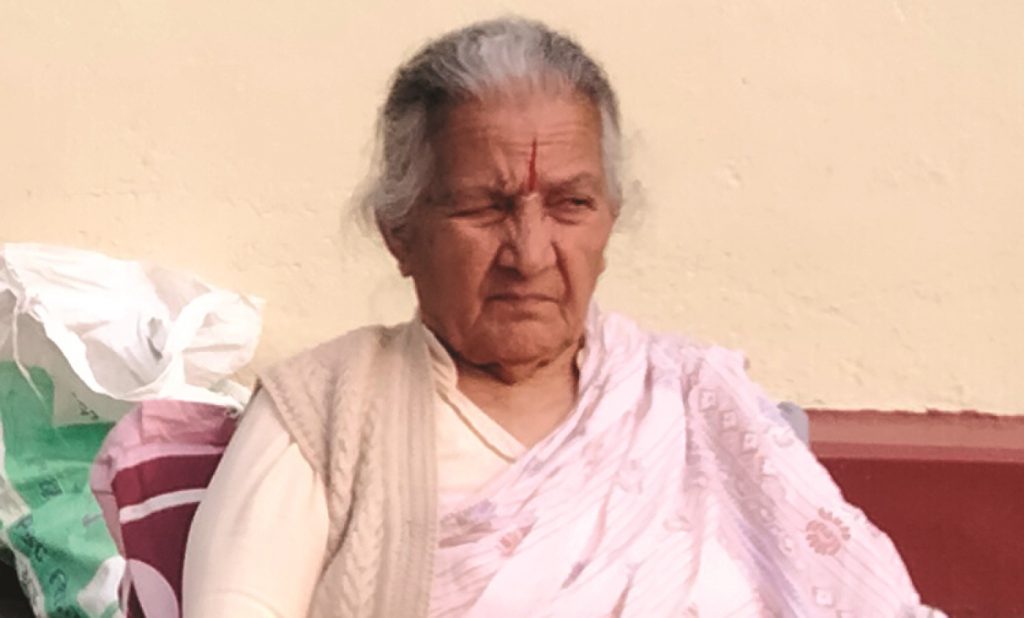 यस्तो छ राष्ट्रपतिकी आमाको आश्रमबास