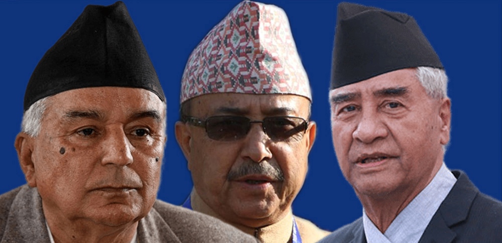देउवाको प्रस्तावकमा पौडेल, समर्थकमा खड्का